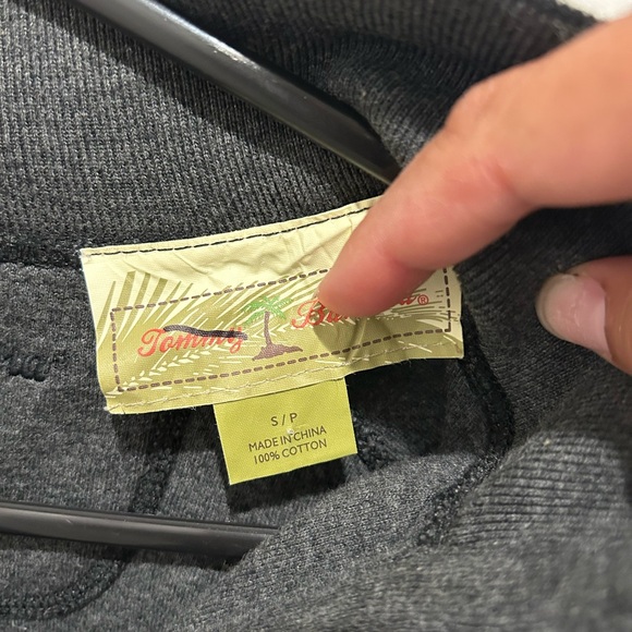 TOMMY BAHAMA MEN’S 1/4 ZIP SWEATSHIRT‎ COTTON  Size Small - Picture 2 of 8